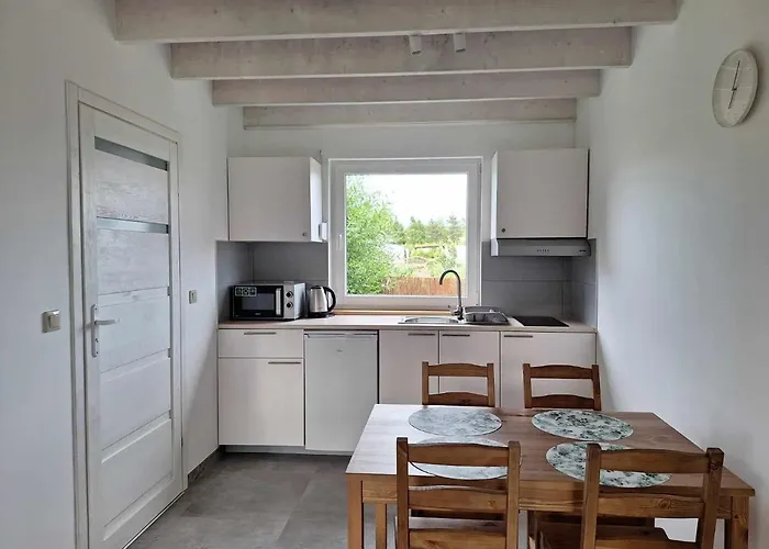 Letniskowy W Trzesaczu בית נופש טרצ'סאץ'